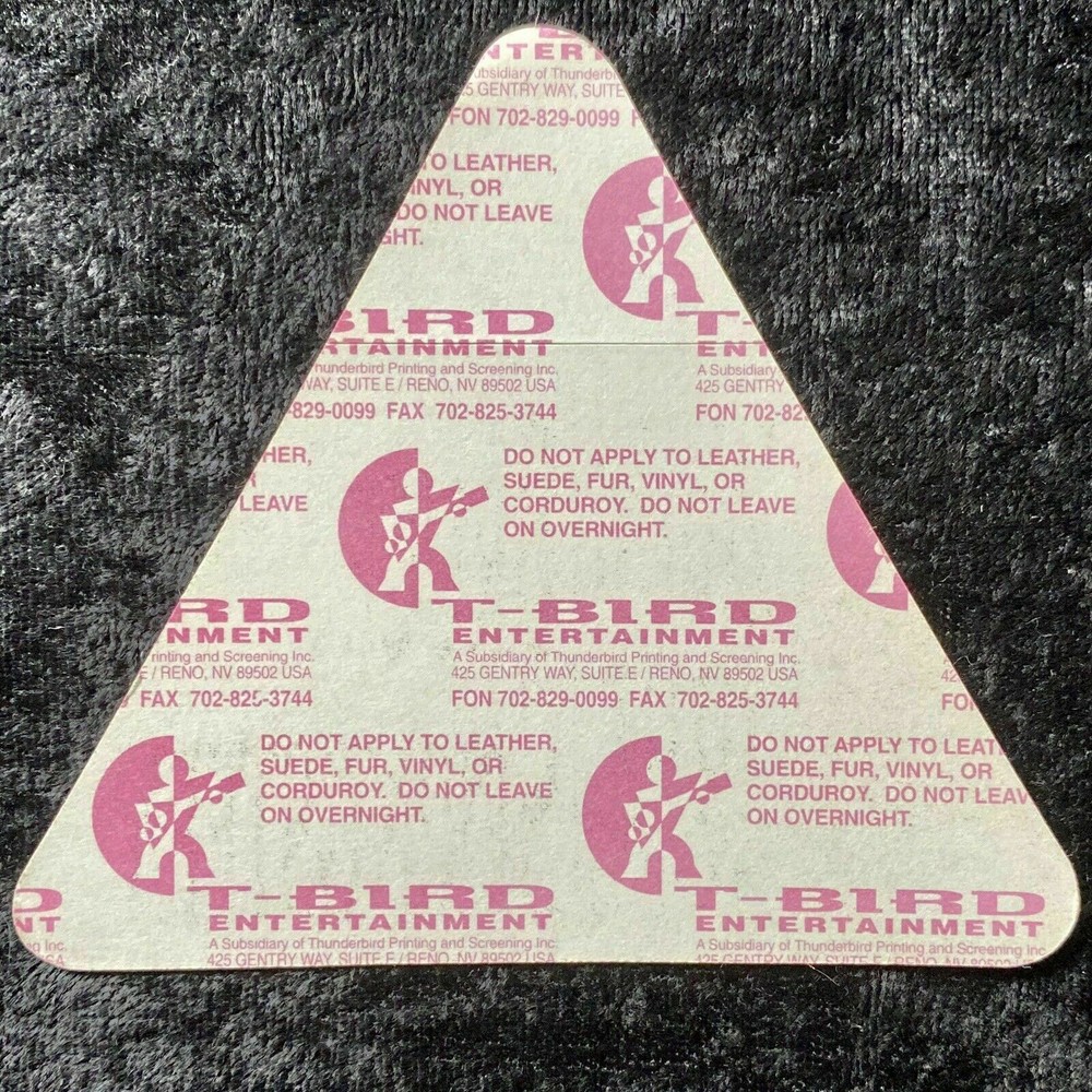 Bruce Springsteen World Tour 1992-1993 Triangle Access Pass Unused Authentic