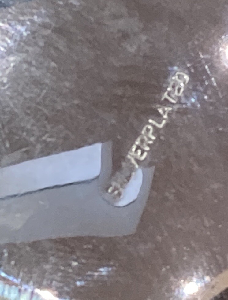 Tea & Coffee Set 4pc Ornate Embossed Flower Design Silver Plated