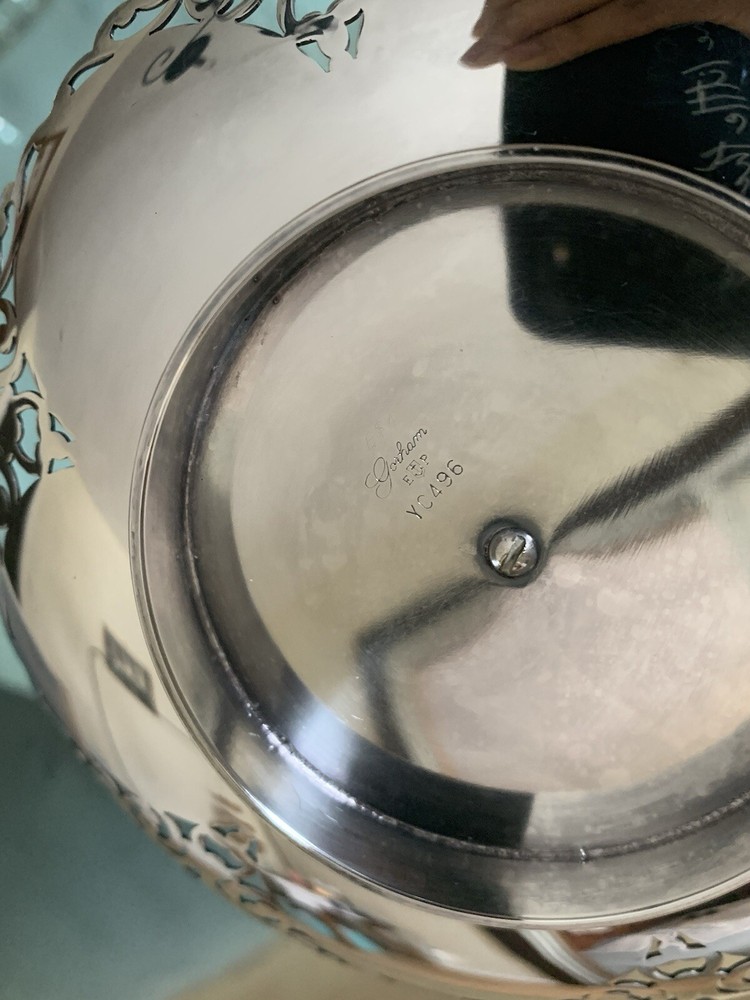 Vintage Silver Candy/ Cookie Server