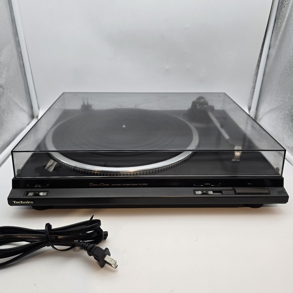 VTG Technics SL-DD22 Direct Drive Fully Automatic Turntable Fully TESTED! (READ)