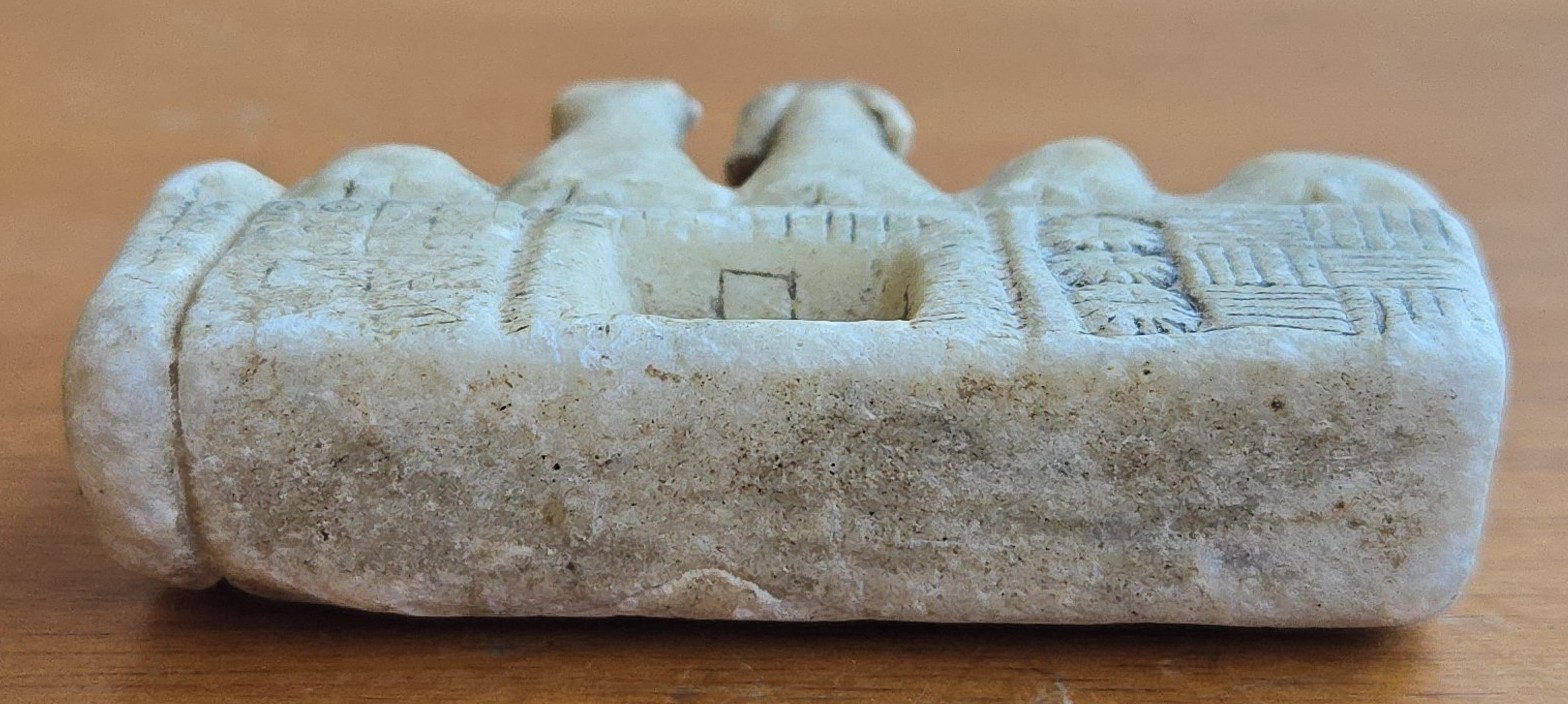 Antique Andean Carved Stone Illa Talisman Amulet Pre-Columbian Peru Andes