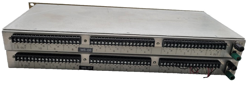 2X LOGITK ELECTRONICS SYSTEM 10X2 STEREO SWITC PRE-10S