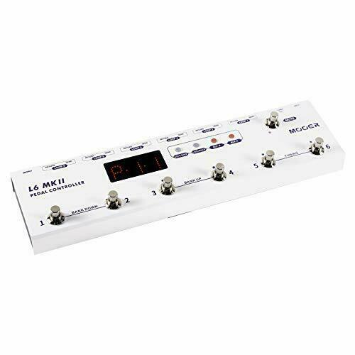 MOOER Pedal Controller L6 MKII Programmable Loop Switcher New Release