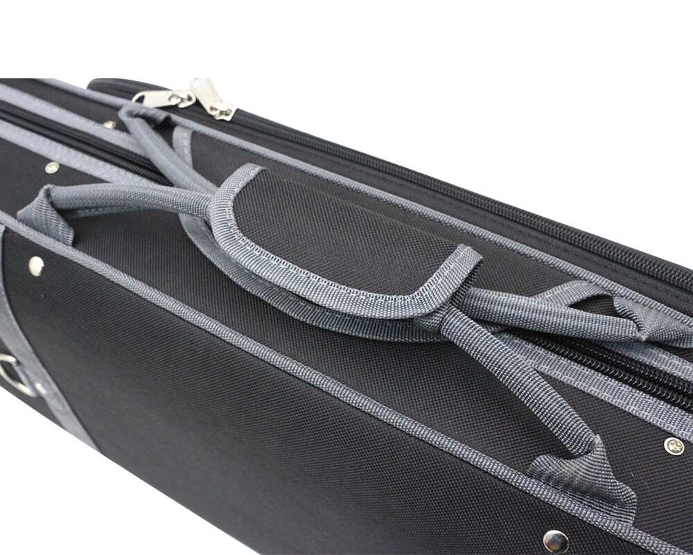 4/4 Full Size Violin Case Basic Violin Hard Case Built-in Hygrometer Ultralight