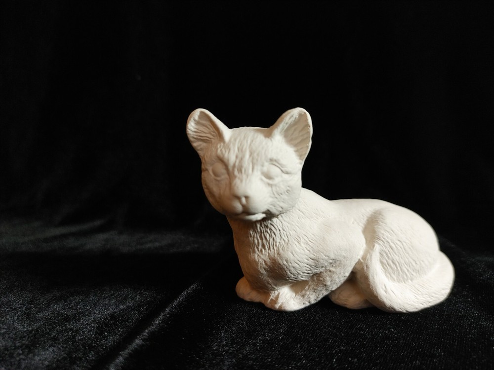 Cat - Ceramic Bisque Ready to Paint