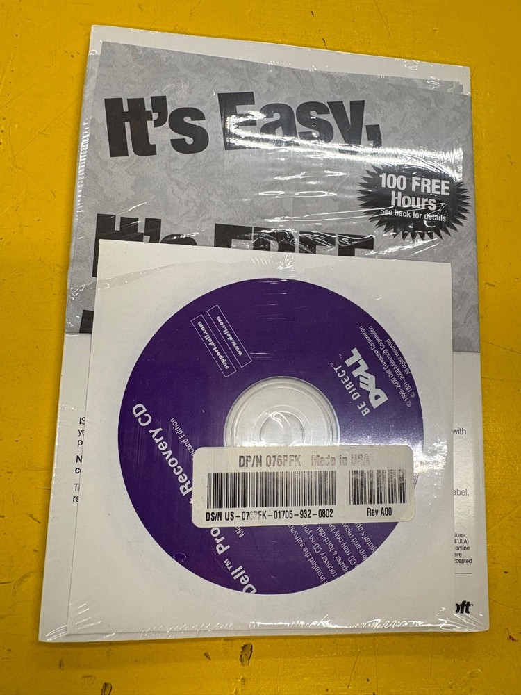 Microsoft Windows 98 Second Edition Getting Started Manual & CD for Dells new