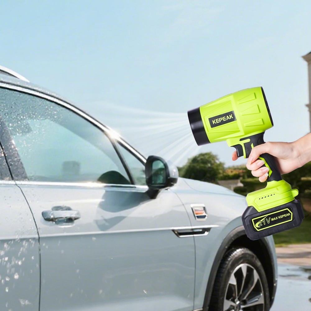 180000RPM Portable Turbo Fan Dust Cleaner Blower Leaf Blower Cordless Handheld