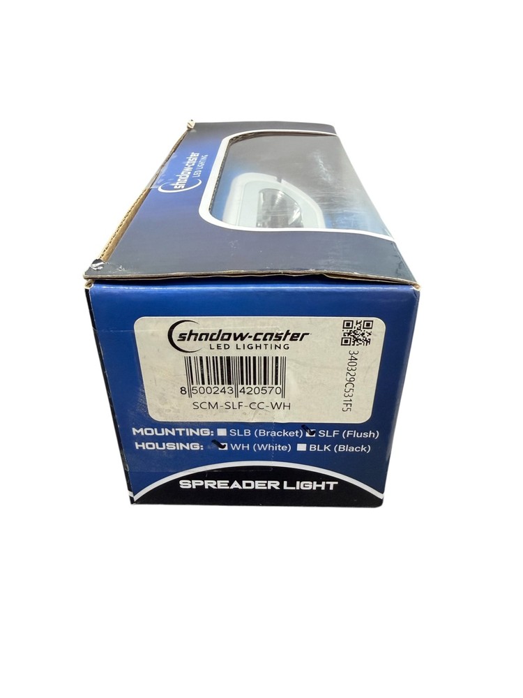 Shadow Caster Led Lighting Flush Mount Spreader Light SCM-SL Series, White