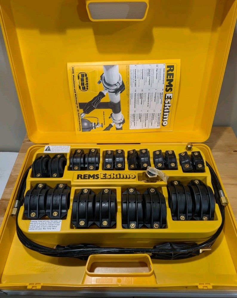 Rems Eskimo Pipe Freezing Kit 1/8' - 2" - New