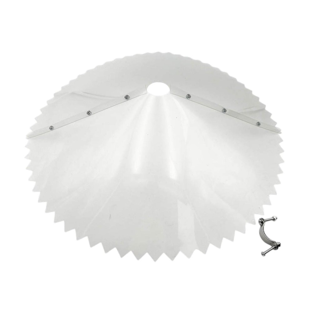 Squirrel Baffle Bird Feeder Pole Mount Anti Squirrel for Yard