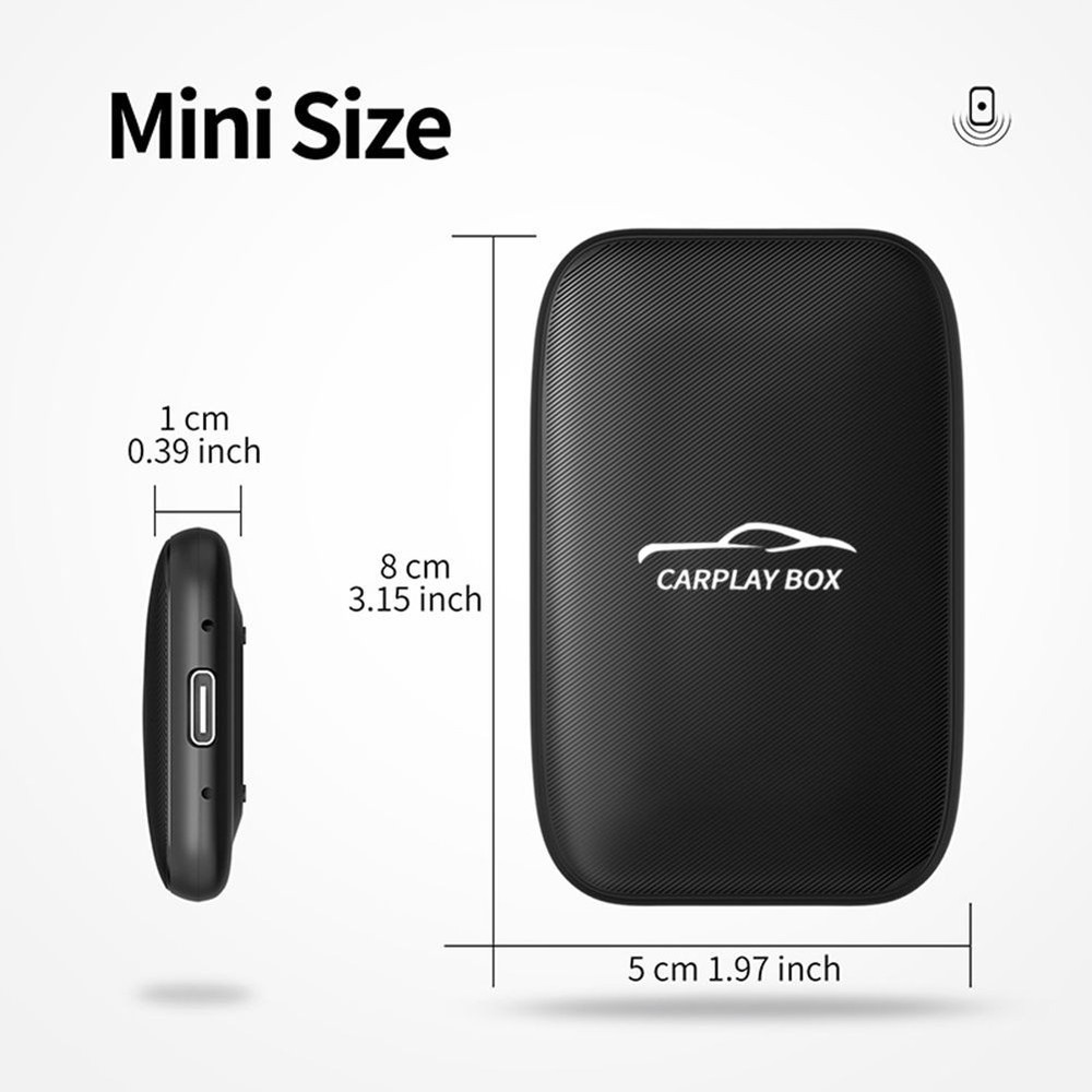 Carplay AI Box Wireless Carplay Android Auto Adapter Car Multimedia Video