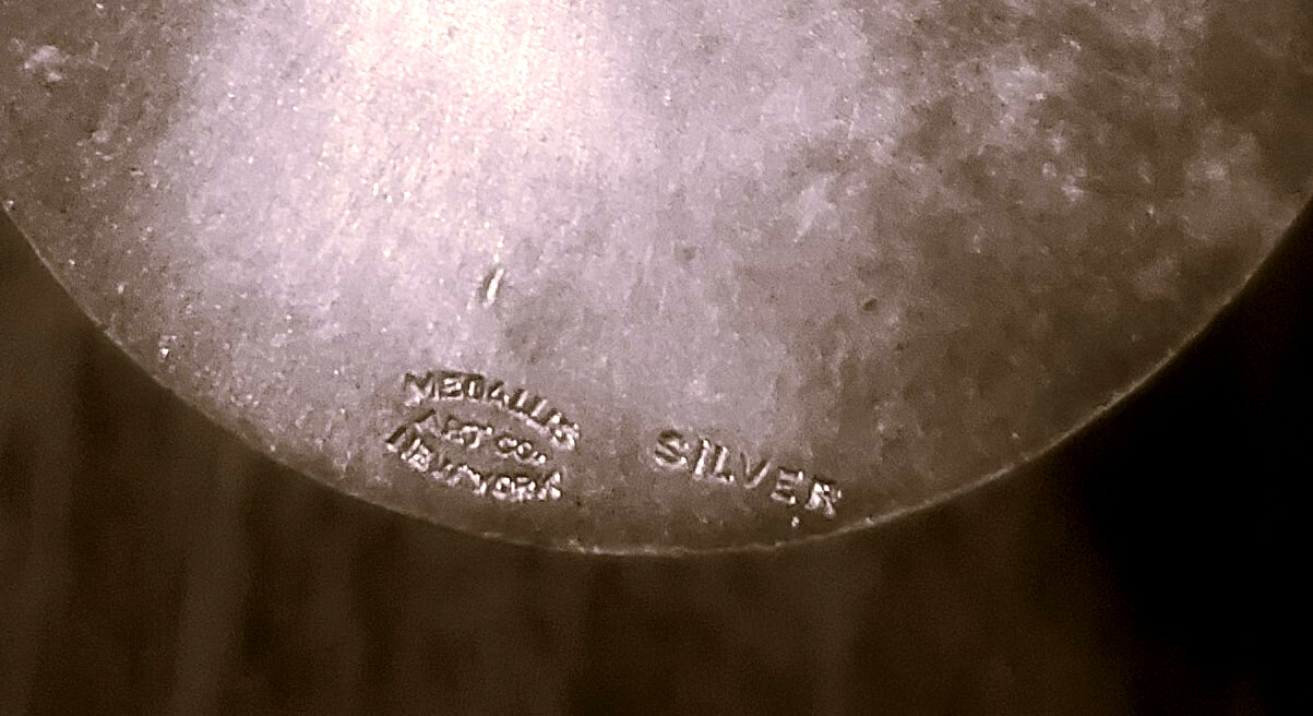 1928 UNIV OF PENNSYLVANIA RELAY CARNIVAL SILVER MEDAL ~ MEDALLIC ARTS MALE NUDES