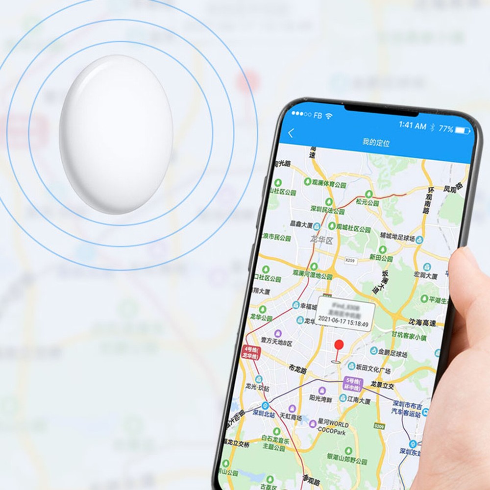 Bluetooth Smart Air Tag GPS Tracking for Pets Key kids For IOS Android Support