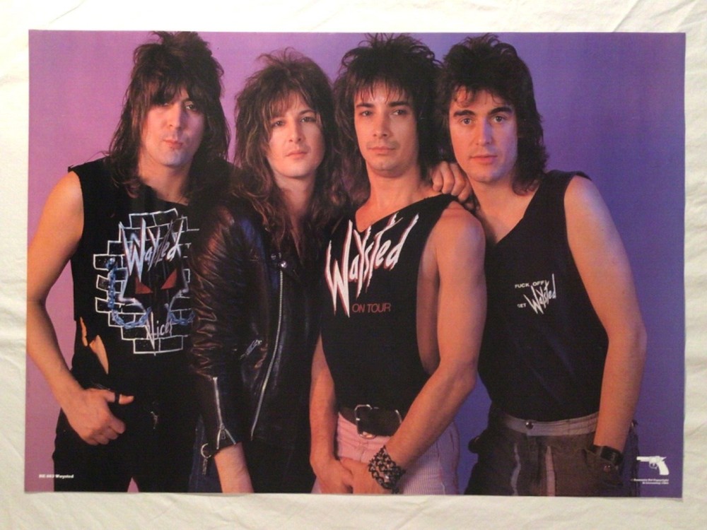 Waysted 1984 Poster Zamania Holland