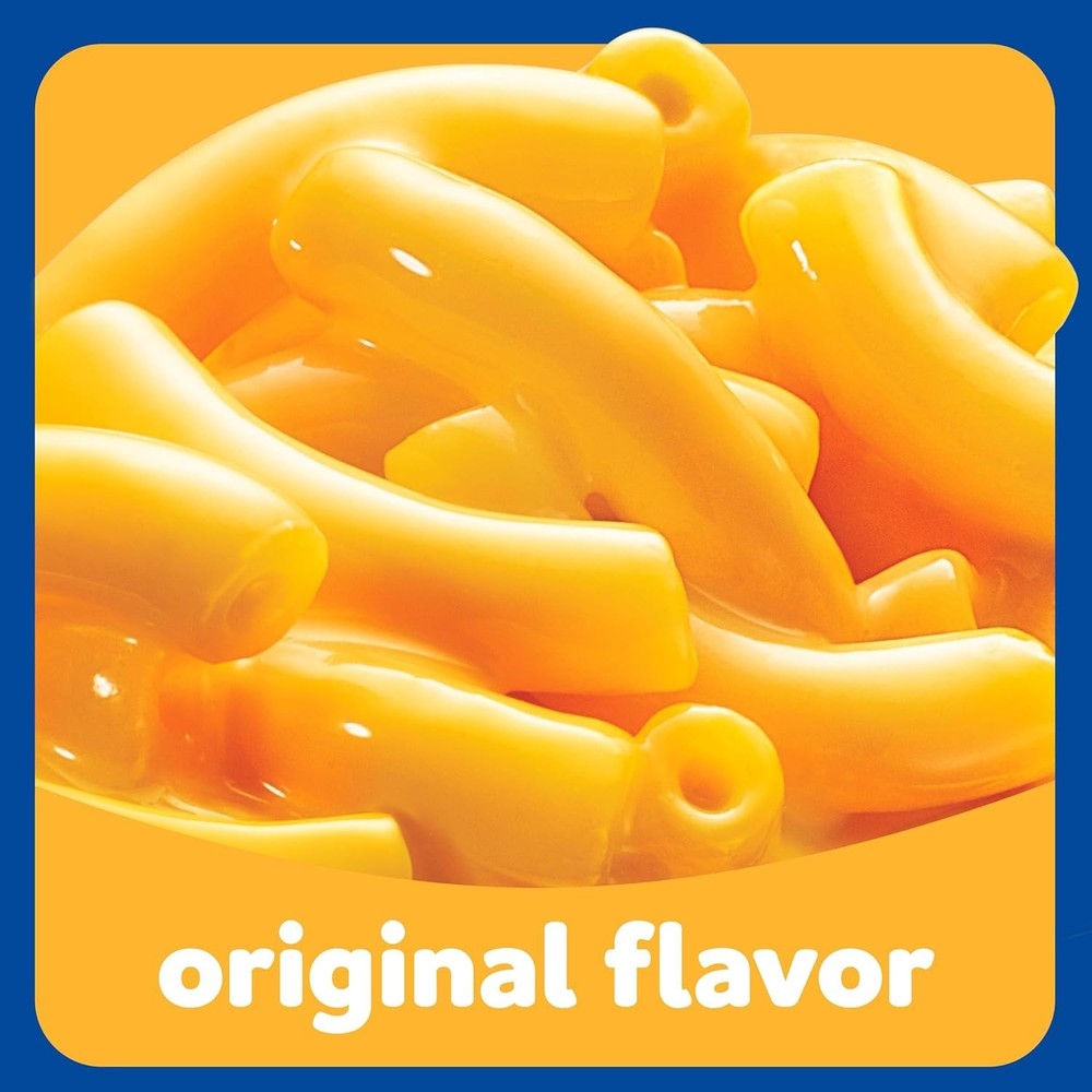 Kraft Easy Mac - 18 Count Microwave Mac & Cheese Dinner Packets for Quick Meals