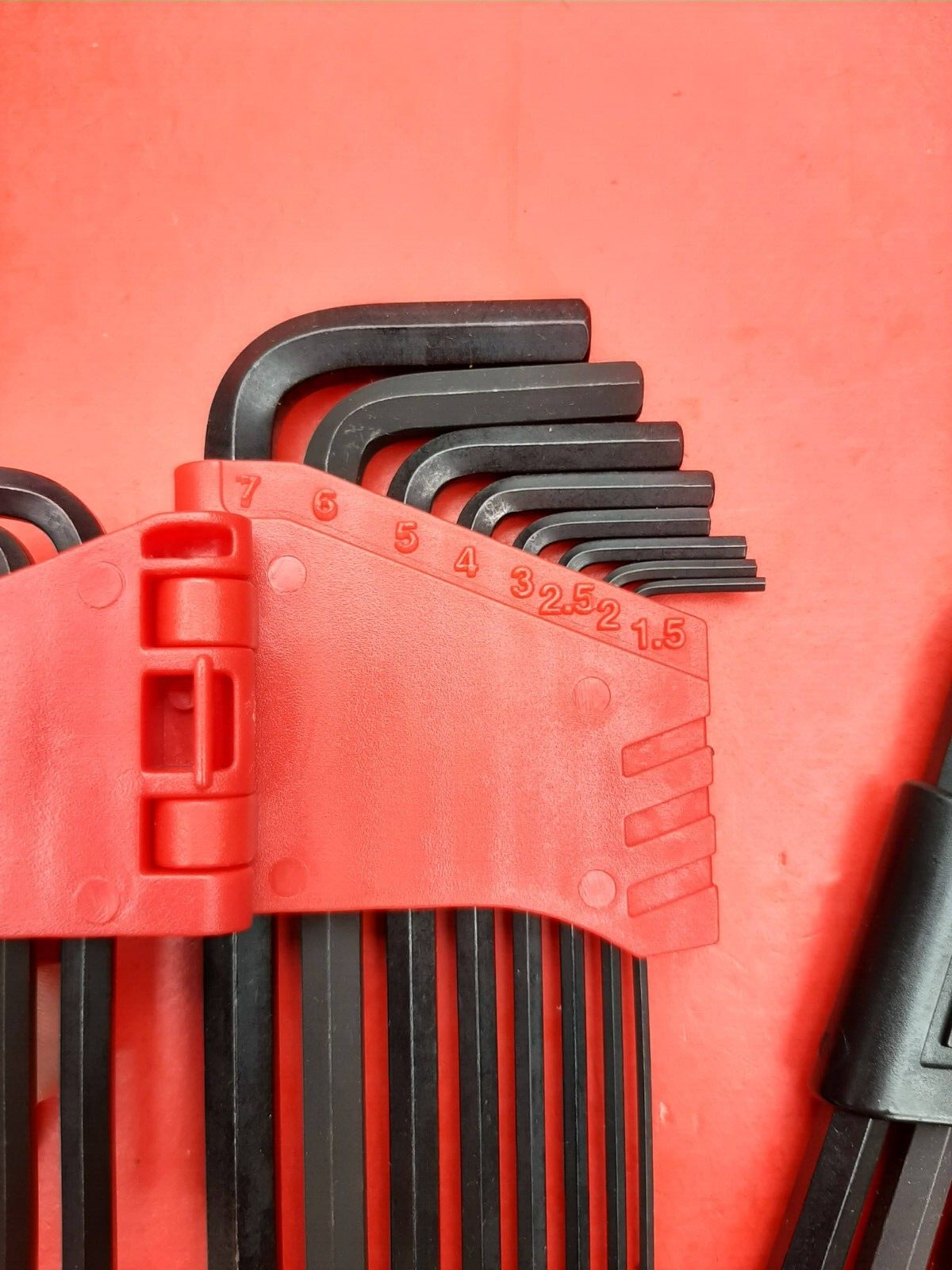 NEW CRAFTSMAN TOOLS 44 Piece SAE & METRIC MM Allen / Hex Key Wrench Set