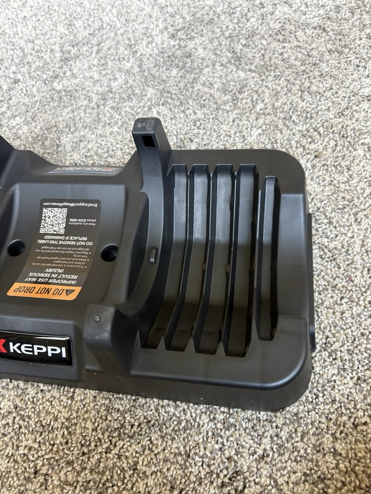 Keppi Adjustable Dumbbell 55lb Single Tray