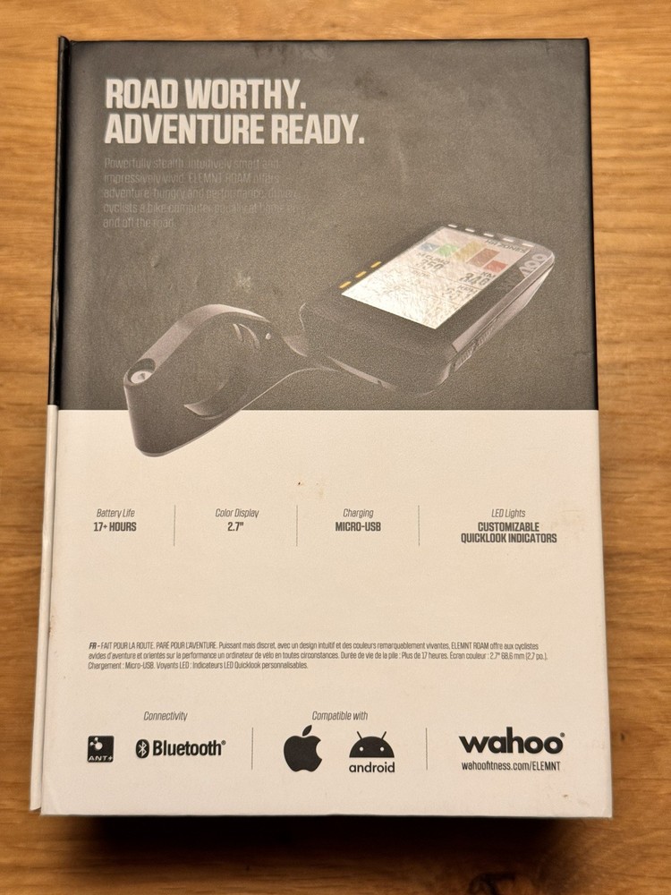 Wahoo Element Roam V1 GPS Bike Computer