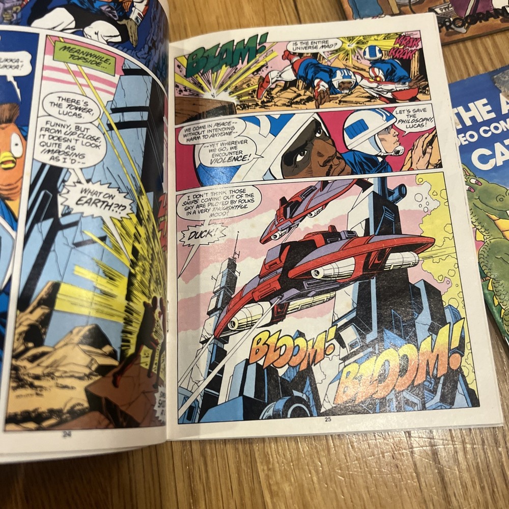 4 Atari Video Game Manuals And Atari Drove Dc Comic