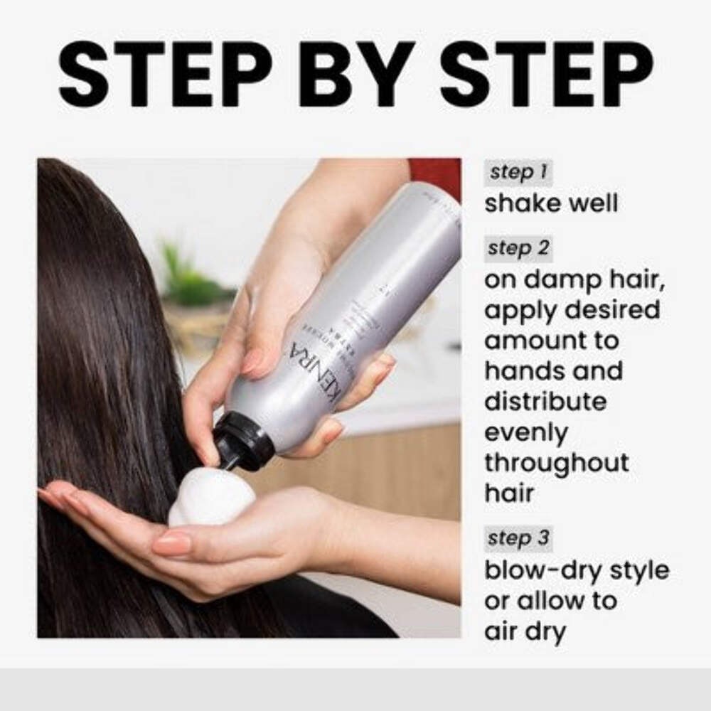 KENRA VOLUME MOUSSE EXTRA 8 OZ - Imperfect Container