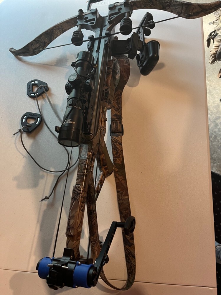 Excalibur Micro 335 Crossbow with cocker. Excellent condition