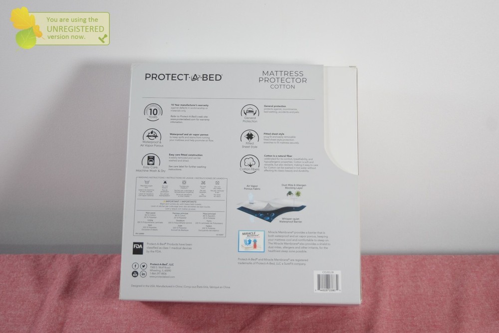 Protect-A-Bed- Jersey Mattress Protector, Full