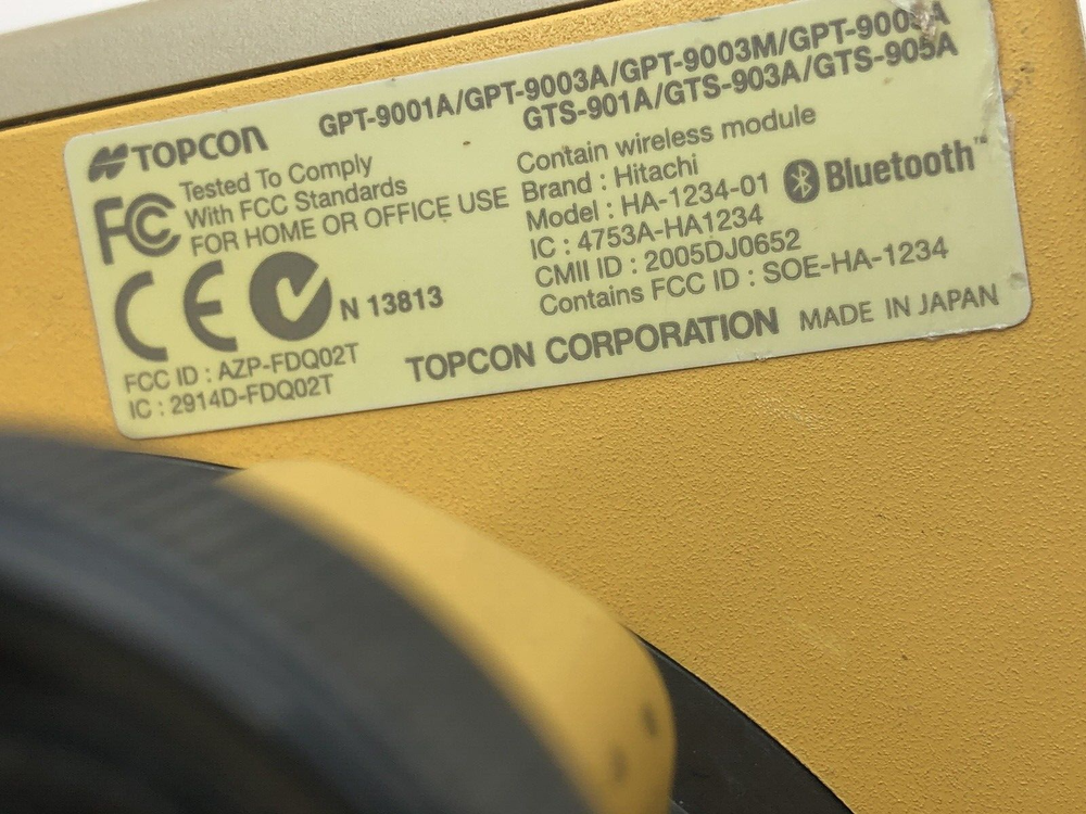 Topcon Hitachi HA-1234-01