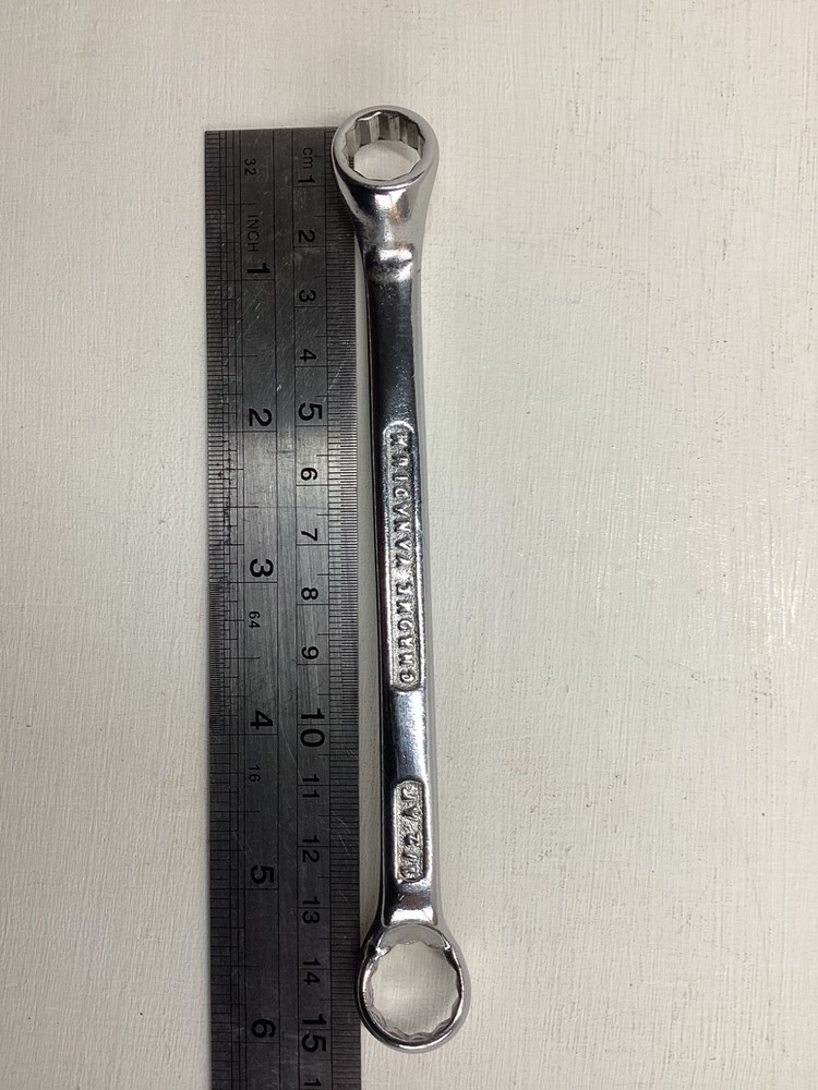 Gordon Double End Offset Ring Spanner – 1/2” AF & 7/16" AF –,Chrome Vanadium DH