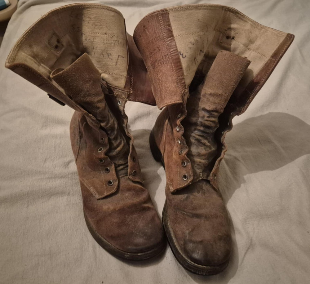 WW2 US Army M43 Double Buckle Boots
