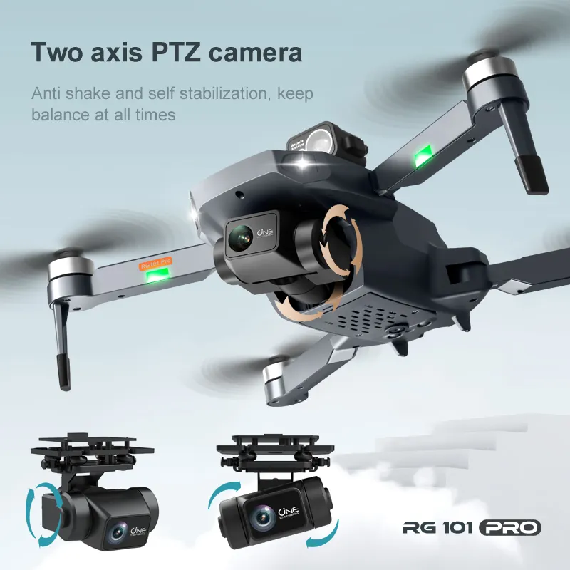 ISPEKTRUM RG101 Pro Drone 8K Camera 2-Axis Gimbal 360 Obstacle Avoidance