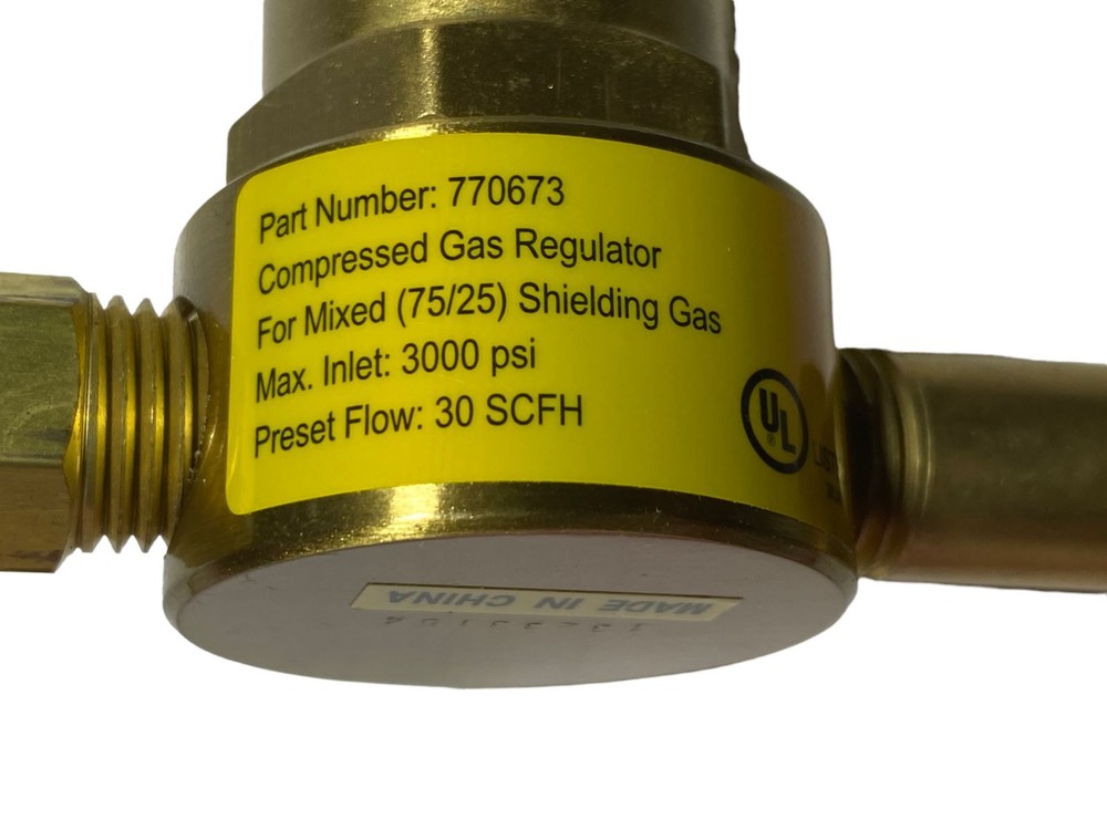 HOBART 770673 Fixed Flow Regulator For Mixed Gas - New