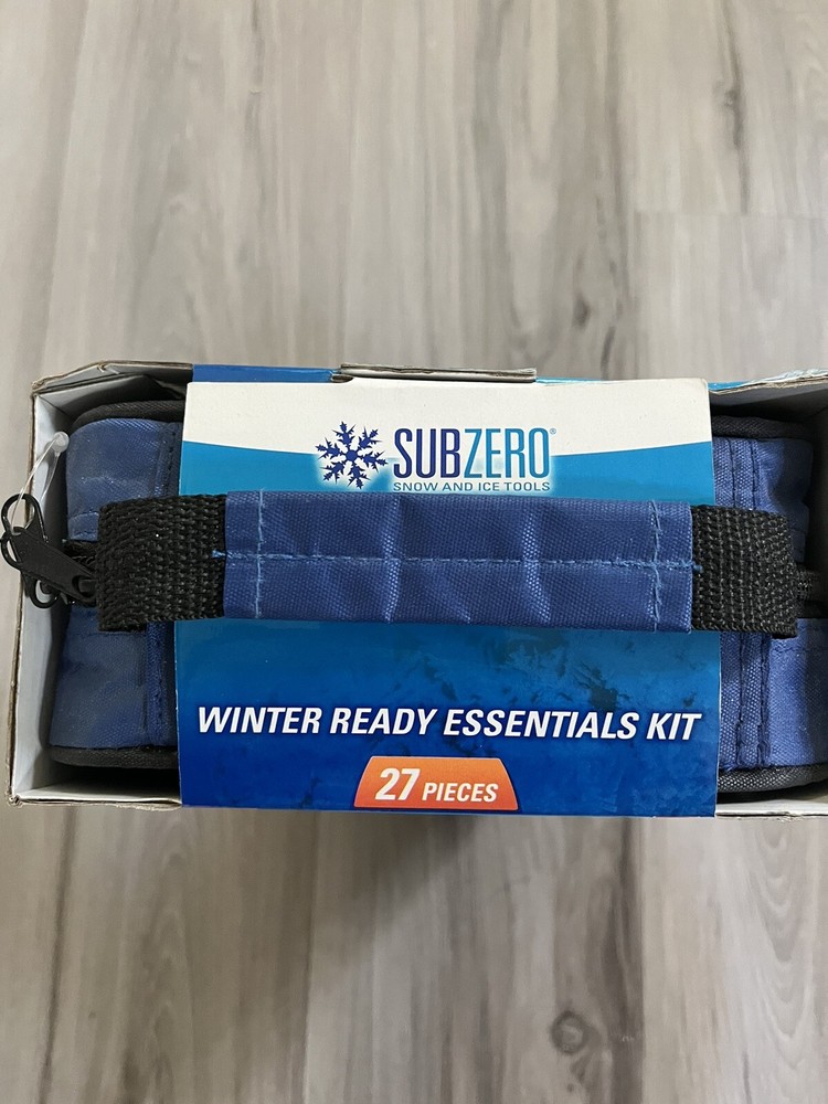 New Subzero Winter Ready Essentials Kit 27 Pieces
