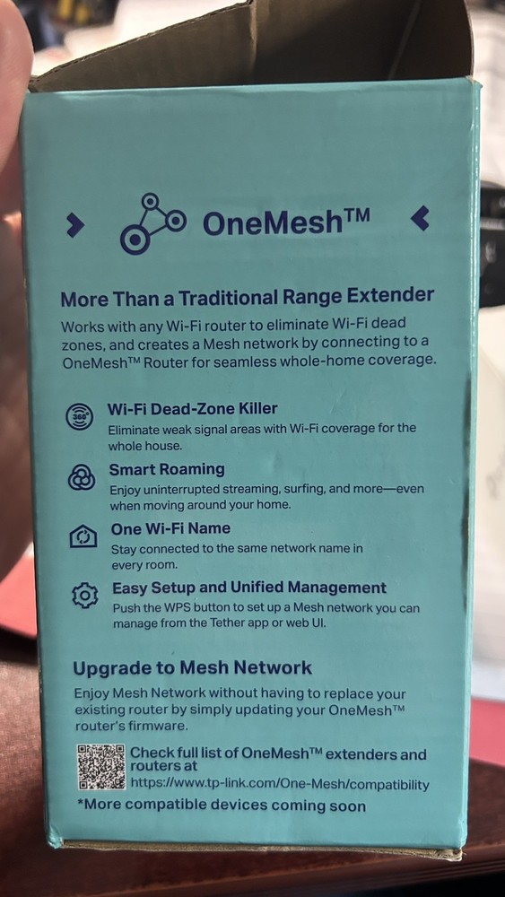 TP-Link RE300 Mesh Wi-Fi Range Extender