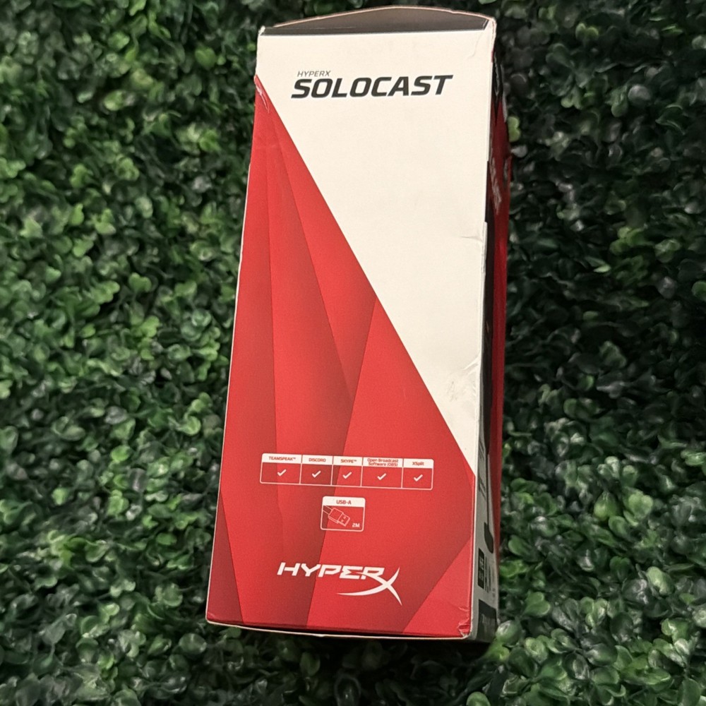 HyperX SoloCast – USB Condenser Gaming Microphone, for PC, PS4, PS5 and Mac