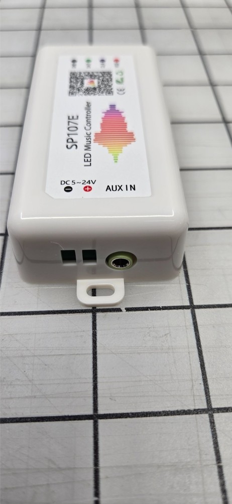 SP107E LED Chord LED Controller with Mic and Line Audio In