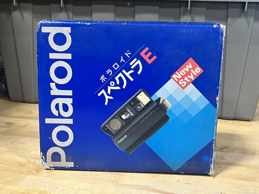 Polaroid Spectra E Instant Film Camera with Box (Untested)