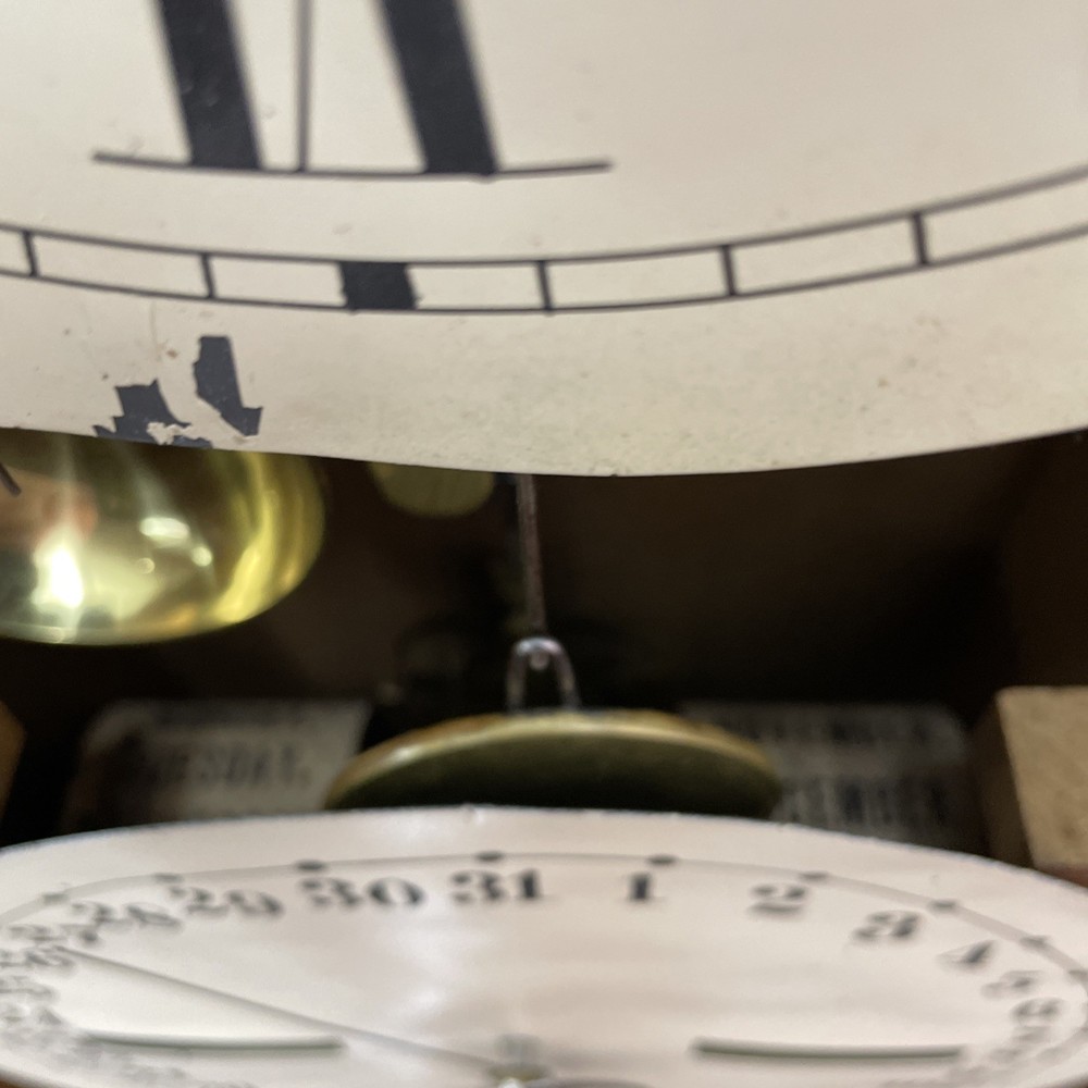 Seth Thomas 1875 parlor #3 Double Dial Calander Clock Very Nice Clean Clock ￼