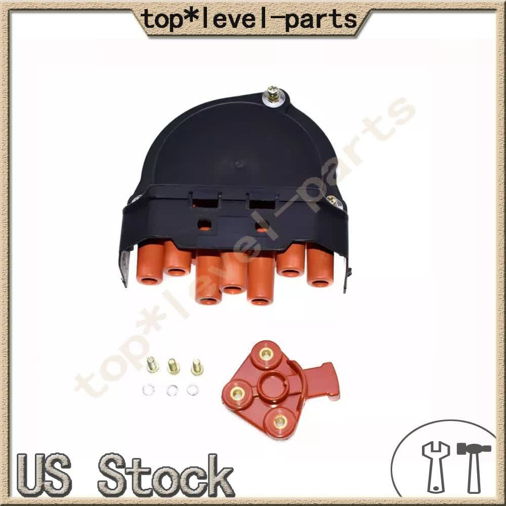 For BMW E30 E31 E32 E34 E23 E24 E28 M5 Distributor Cap & Rotor 12111734110 US
