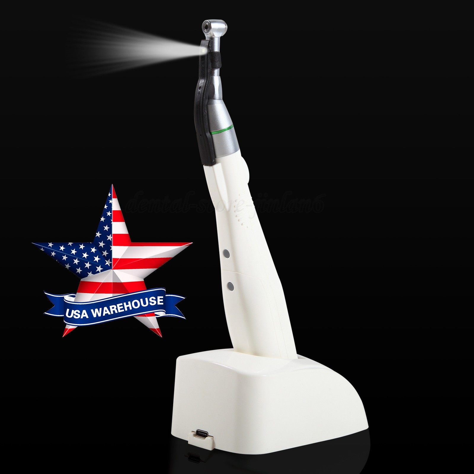 Dental Cordless LED Endo Motor 16:1 Contra Angle/Apex Locator Root Canal Finder