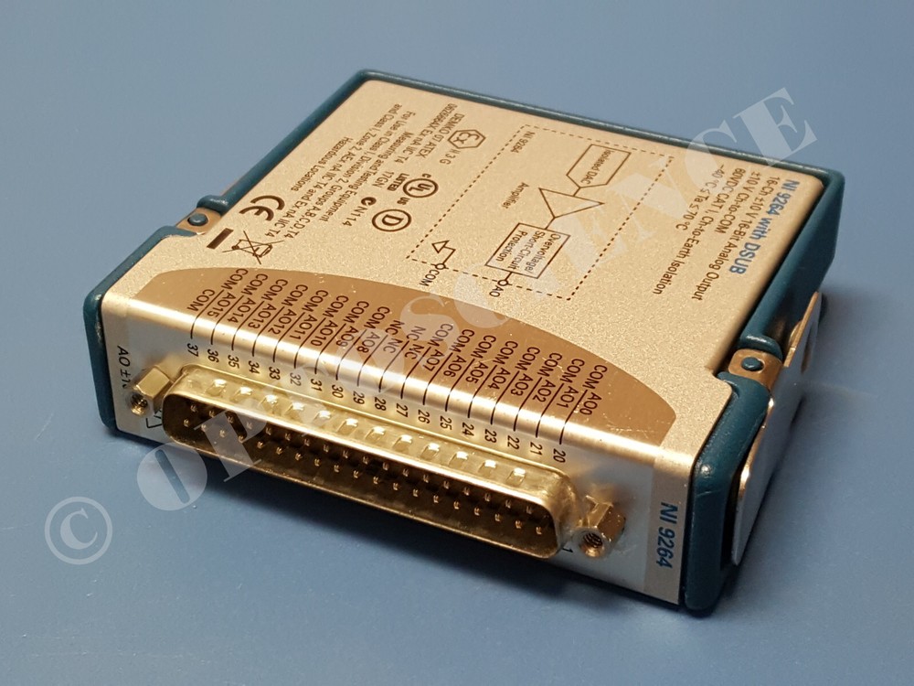 National Instruments NI 9264 cDAQ Analog Output Module, D-Sub