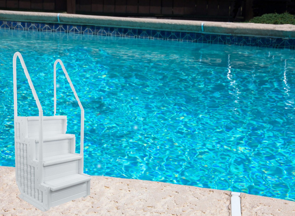 Everest Above Ground Swimming Pool Step (Choose Pool Step or Step Light)