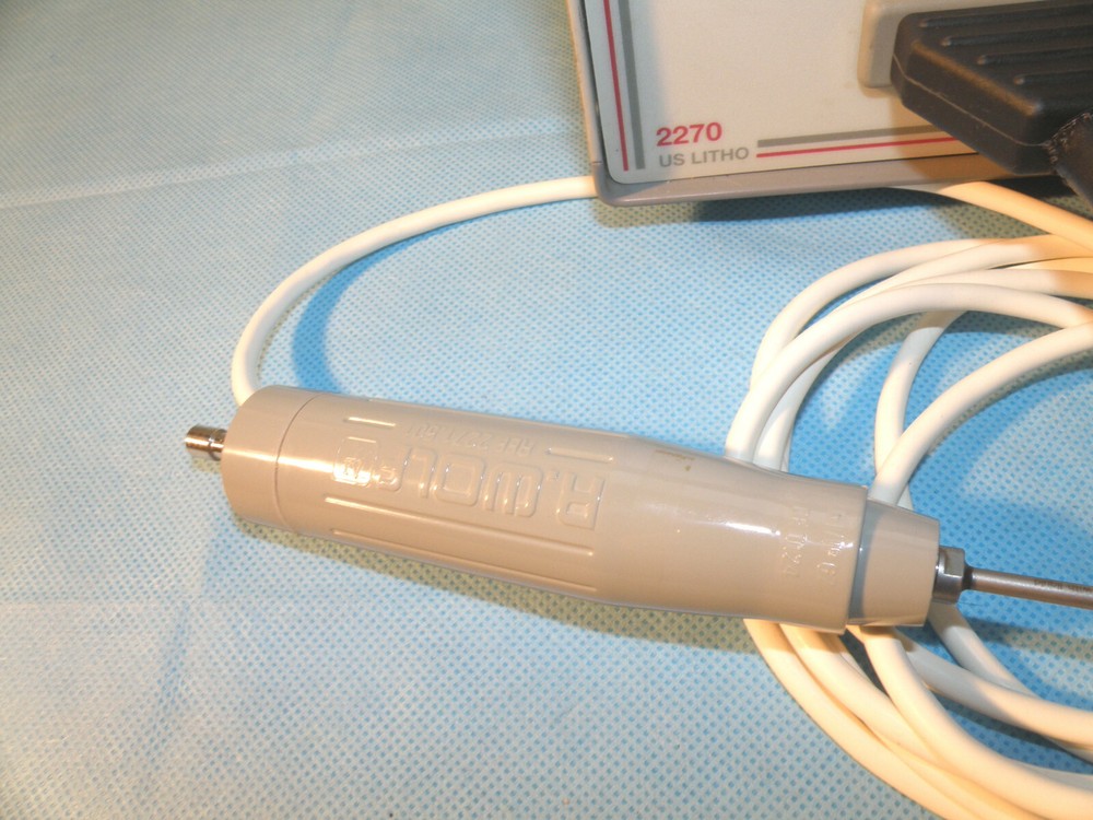 Wolf 2270 Litho Lithotriptor & Transducer probe, footswitch