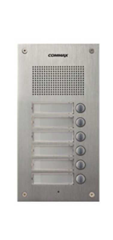 COMMAX 6 Buttons Audio Intercom Door Panel DR-6UM