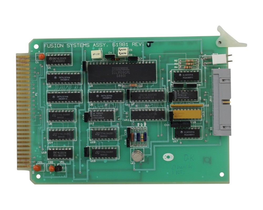FUSION SYSTEMS INTERFACE PCB ASSY 61981 REV B