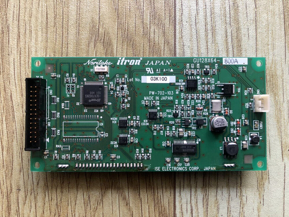 For Noritake Itron GU128X64-800A VFD Vacuum Fluorescent Display Module