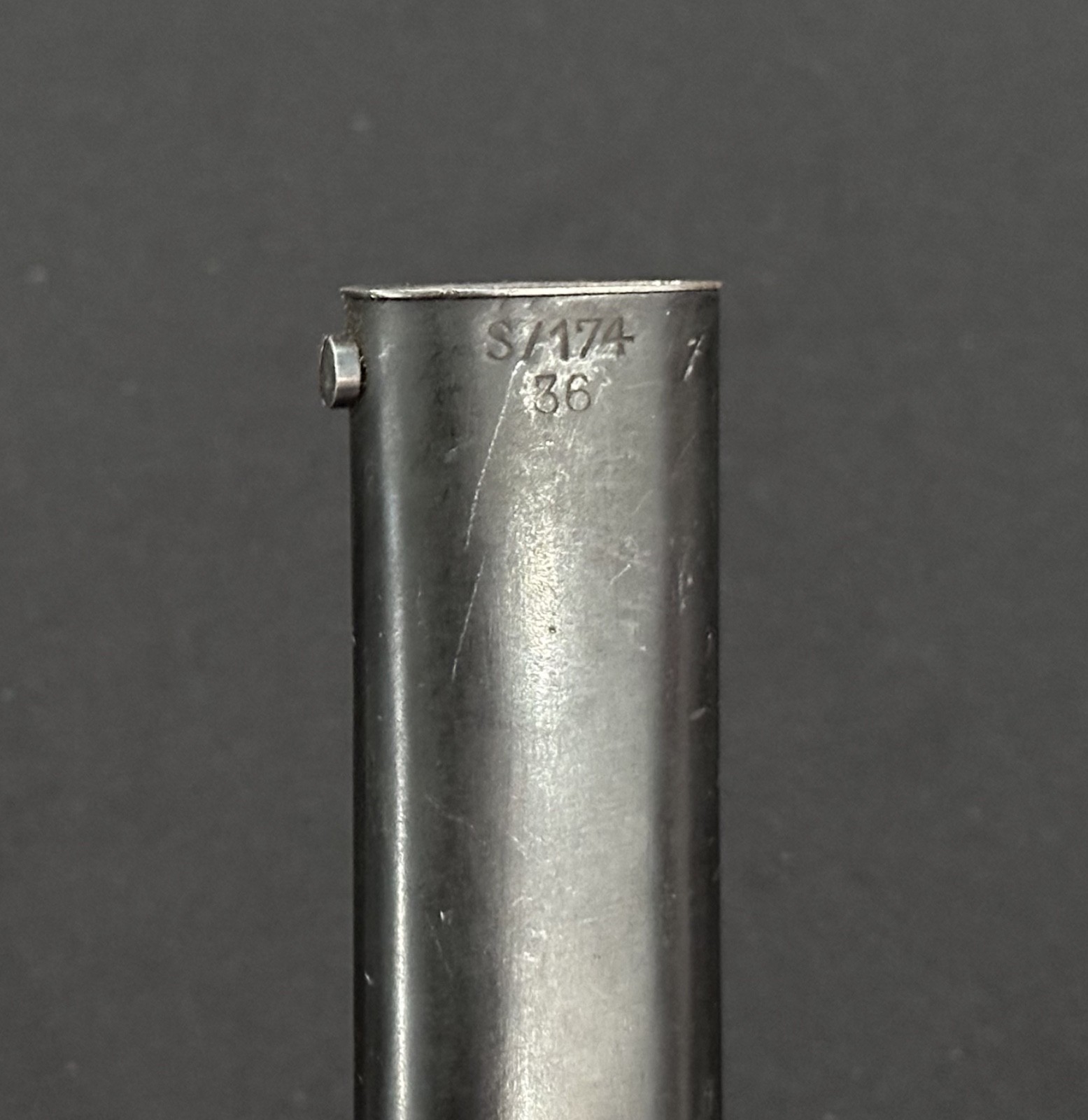 World War II German Mauser K98 Bayonet & Scabbard Solingen, E. & F. Horster MFG