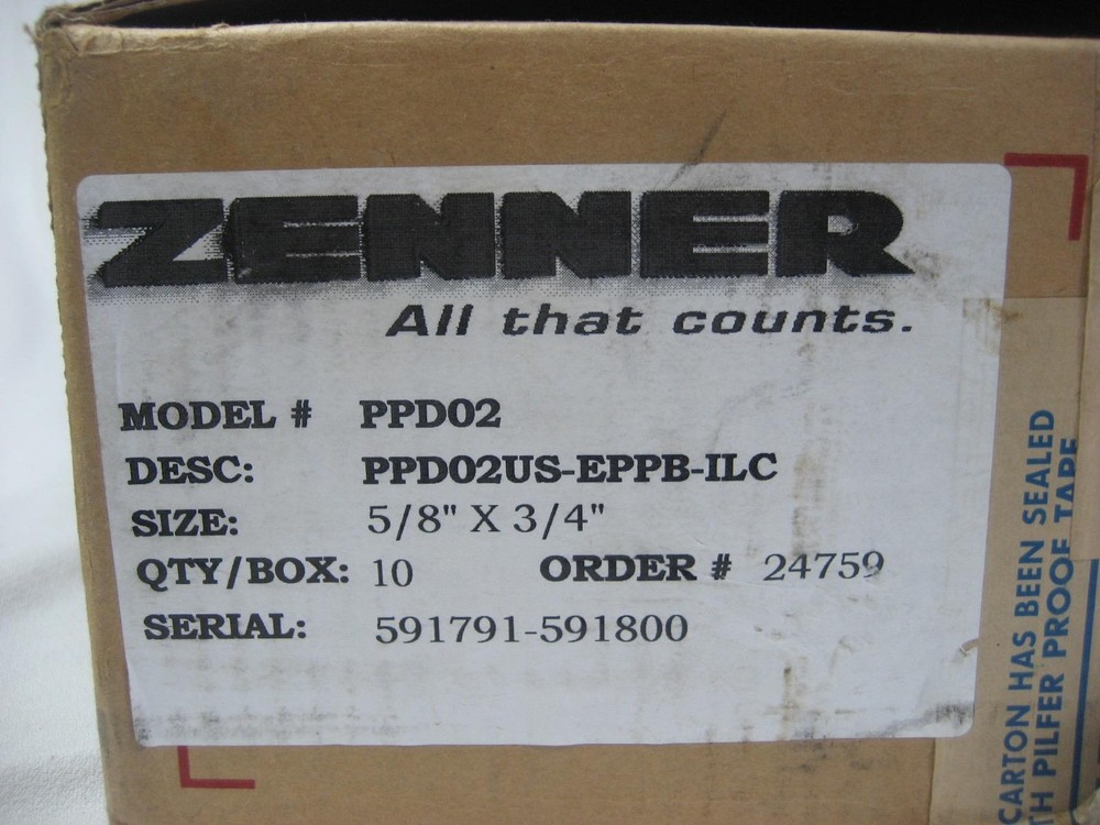 Zenner 5/8" x 3/4" Model PPD PPD02US-EPPB-ILC ZPM NITRO II Meter