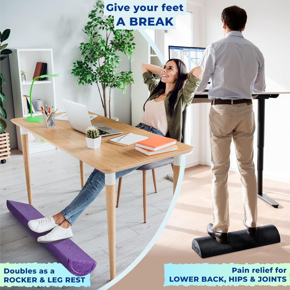 Lightweight EPP Half Round Foam Roller - Perfect for Balance and Flexibility