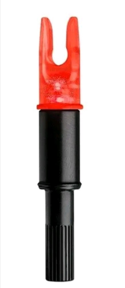 NAP ~ Thunderglo Lighted Nocks - Red 3 pack