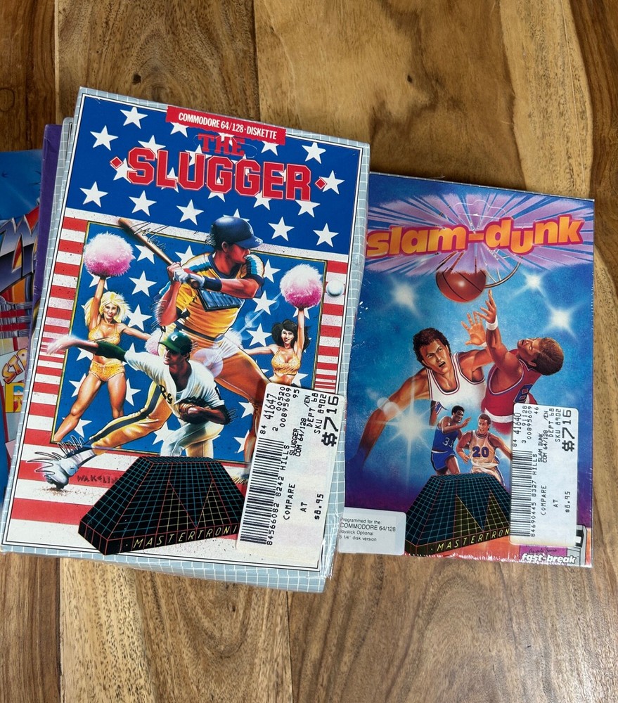 Vtg. Deadstock Commodore Diskette 64/128 Storm Action Arcade Computer Software